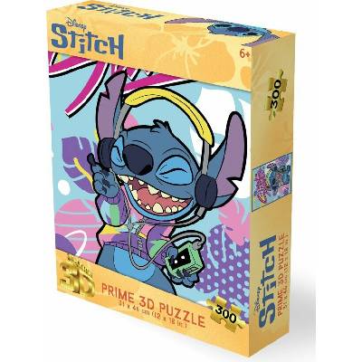 PRIME 3D PUZZLE Stitch: Retro Vibe 300ks