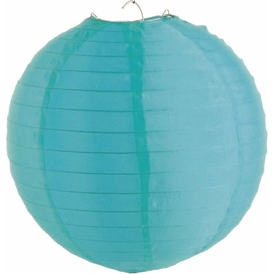 Nylonový lampion 30 cm, světle zelená