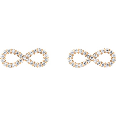 Daniel Wellington Dámske oceľové náušnice Mirelle Infinity DW00401615