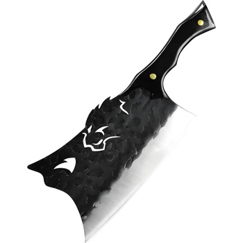 HARAHU Кухненски нож за рязане kj-25814 - черен kp25814 (kj-25814)