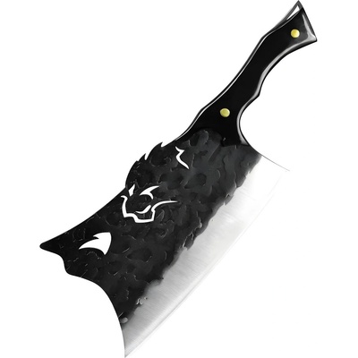 HARAHU Кухненски нож за рязане kj-25814 - черен kp25814 (kj-25814)