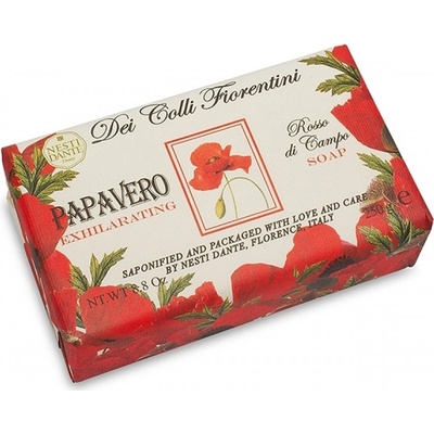 Nesti Dante Dei Colli Fiorentini Papavero Exhilarating toaletní mýdlo 250 g