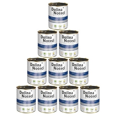 Dolina Noteci Premium Adult treska s brokolicí 10 x 800 g