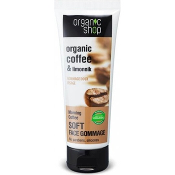 Organic Shop pleťový čistiaci gél Organická káva a Schizandra 75 ml