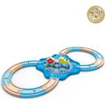 Hape Дървен железопътен комплект, Hape, Подводно влакче, 15 части