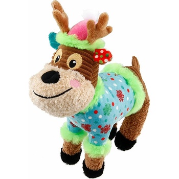 Misoko & Co plyšový vianočný pískací sob 21 x 8 x 29 cm