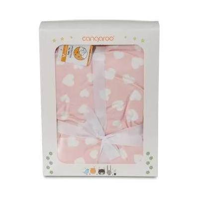 Cangaroo - Бебешко одеяло Shaggy 105/75 розов