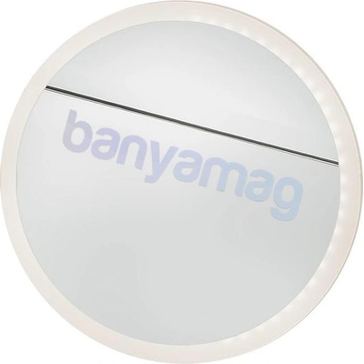 Kapitan Кръгло огледало с LED осветление, без рамка, с отнета амалгама, Ф 40 - 100 см (Round Mirror Ф40-100 Wam LED)