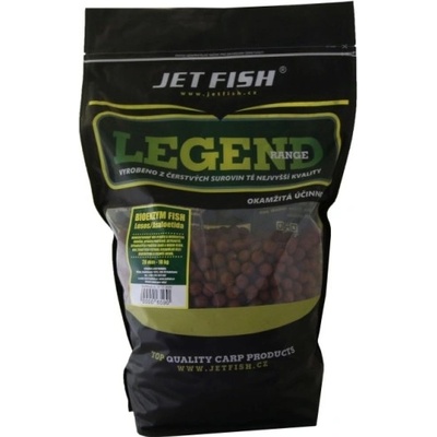 Jet Fish Boilies Legend Range Bioenzym Fish Losos / Asa 10 kg 20 mm