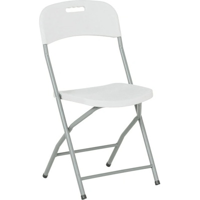 Bittel Сгъваем стол Carmen 9821, полиетилен, метална база, бял (bt-3535091)