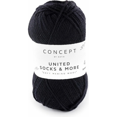UNITED SOCKS & MORE Katia Farby UNITED SOCKS & MORE: 2 čierna