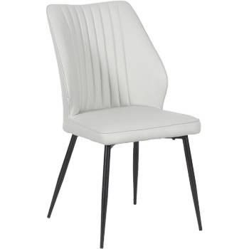 Carmen Трапезен стол laredo y еко кожа - светлосив 29