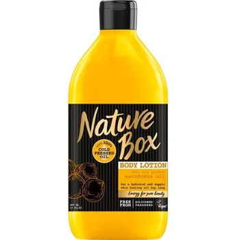 Nature Box Macadamia Хидратиращ душ гел за тяло с масло от макадамия 385 мл