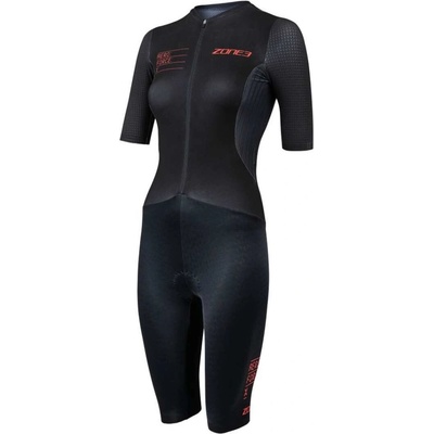 ZONE3 | Aeroforce X II | Black | Short Sleeve Trisuit, dámský