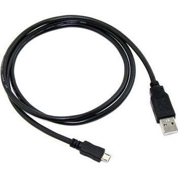 C-Tech Kábel USB 2.0 AM / Micro, 1 m, čierny CB-USB2-10B