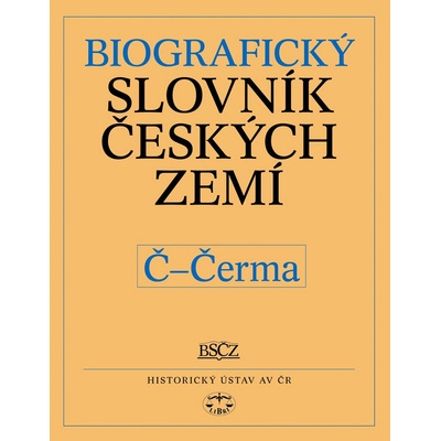 Biografický slovník českých zemí, 10. sešit Č-Čerma Pavla Vošahlíková