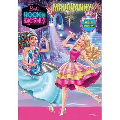 Barbie Rock n´ Royals Maľovanky