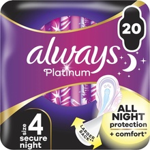Always Platinum Secure Night vložky 20 ks