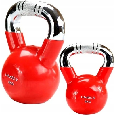 HMS KTC KETTLEBELL S CHROMOVANÝM ÚCHOPEM 6 KG – Zboží Dáma