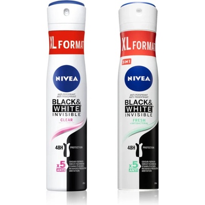 Nivea Black & White Invisible Silky Smooth deospray 150 ml