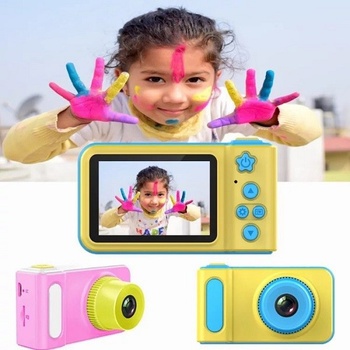 AUR Detský fotoaparát 3MPx na SD kartu modrý