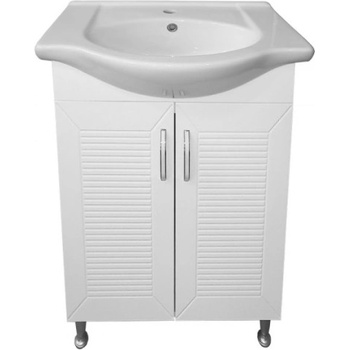 Image 1 of MAKENA МЕБЕЛ ЗА БАНЯ С УМИВАЛНИК И ПЛАВНО ЗАТВАРЯНЕ ВАЛЕНСИЯ 65х45х85 (3514516)