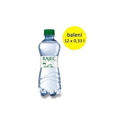 Rajec jemně perlivá 12 x 330 ml – Zboží Dáma