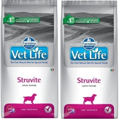Farmina Vet Life Dog Struvite (Уринарен) 2x12кг