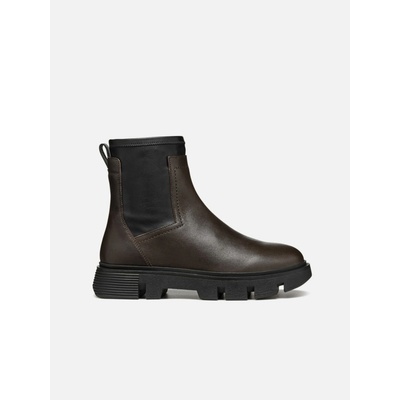 Geox Тъмнокафяви дамски анкл обувки Geox Vilde Geox | Kafyav | ЖЕНИ | 36 1/2