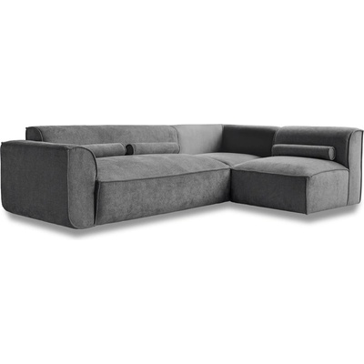 Miuform Сив ъглов диван (десен ъгъл) Flex Felix - Miuform (2072SO97)