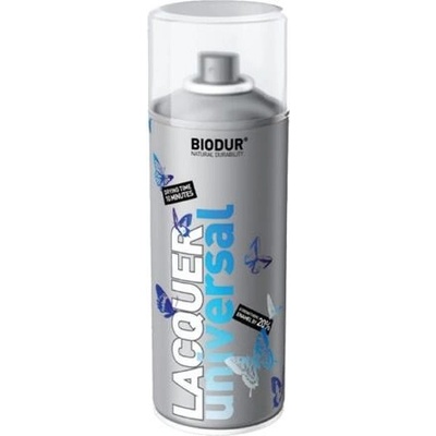 Biodurlak bezbarvý matný sprej 400 ml