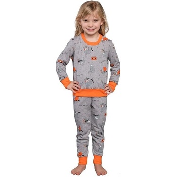 Dětské pyžamo Orso šédé