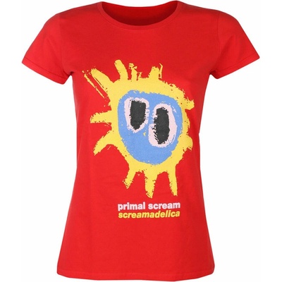 Tričko metal ROCK OFF Primal Scream Screamadelica RED červená – Hledejceny.cz