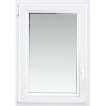 Plastové okno Aron OS1 90 x 60 cm, ľavé, biele