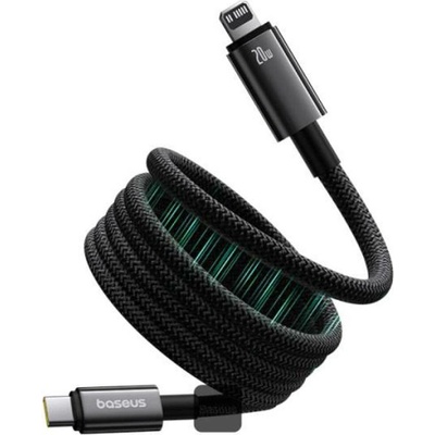 Baseus P10319805111-01 Tungsten Gold magnetický nabíjecí a datový USB-C na Lightning 1m černý