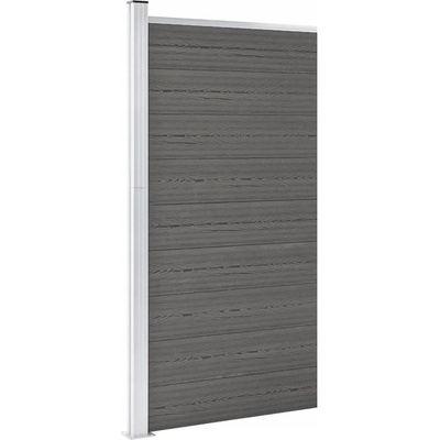 Nabytek XL Plotový dílec WPC 95 x 186 cm šedý