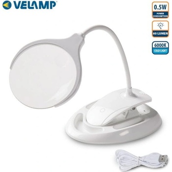 Velamp LE008 Stolní lampa s osvětlením a lupou