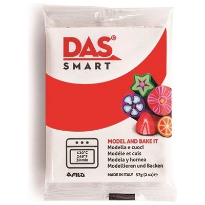 DAS Глина DAS Smart за печене и моделиране 57 г аленочервено 321015 (321015)