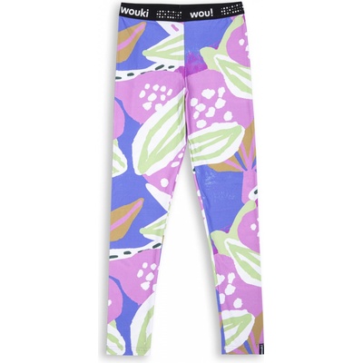 Wouki dětské legíny Hibiki Pink