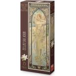 Dino - Puzzle Alfonz Mucha: The glow of the day panoramic - 40 - 99 piese