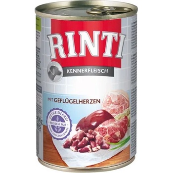 Image 1 of RINTI Kennerfleisch Adult - консерва за кучета със сърца от домашни птици - 400 гр - Германия