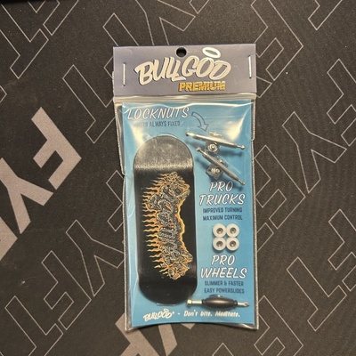 Fingerboard Komplet Premium Bullgod 32 mm Flaming Hands