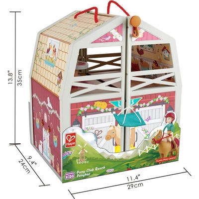 Hape Сгъваем комплект за игра, Hape, Ранчо