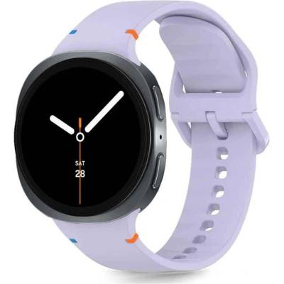 Tech-Protect Силиконова Каишка за Samsung Watch 8/ 8 Classic 40/ 44/ 46mm, Tech-Protect Silicone Band, Лилав (5906302331123)