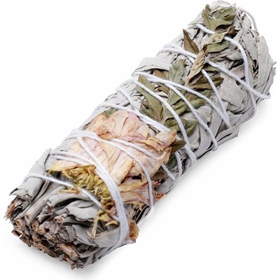 Nefertitis Šalvěj bílá Peaceful vykuřovací svazek NF27662 cca 10 cm – Zbozi.Blesk.cz