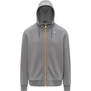 K-Way Мъжко ежедневно яке K-Way Rainer Light Spacer Fleece jacket - Grey Frost - размер XXL (003-3619-0314)