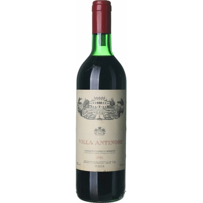 Villa Antinori Chianti Riserva suché červené 1986 0,75 l (holá láhev)