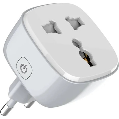 Ldnio Смарт контакт LDNIO SCW1050, 220V, 10A, Wi-Fi, Tuya Smart, Бял - 40297
