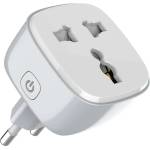 Ldnio Смарт контакт LDNIO SCW1050, 220V, 10A, Wi-Fi, Tuya Smart, Бял - 40297