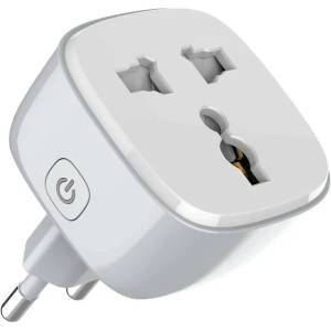 Ldnio Смарт контакт LDNIO SCW1050, 220V, 10A, Wi-Fi, Tuya Smart, Бял - 40297
